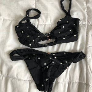 FORLOVE AND LEMONS POLKA DOT BIKINI